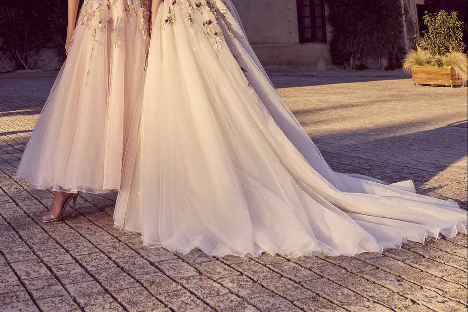 Abito da sposa colorati