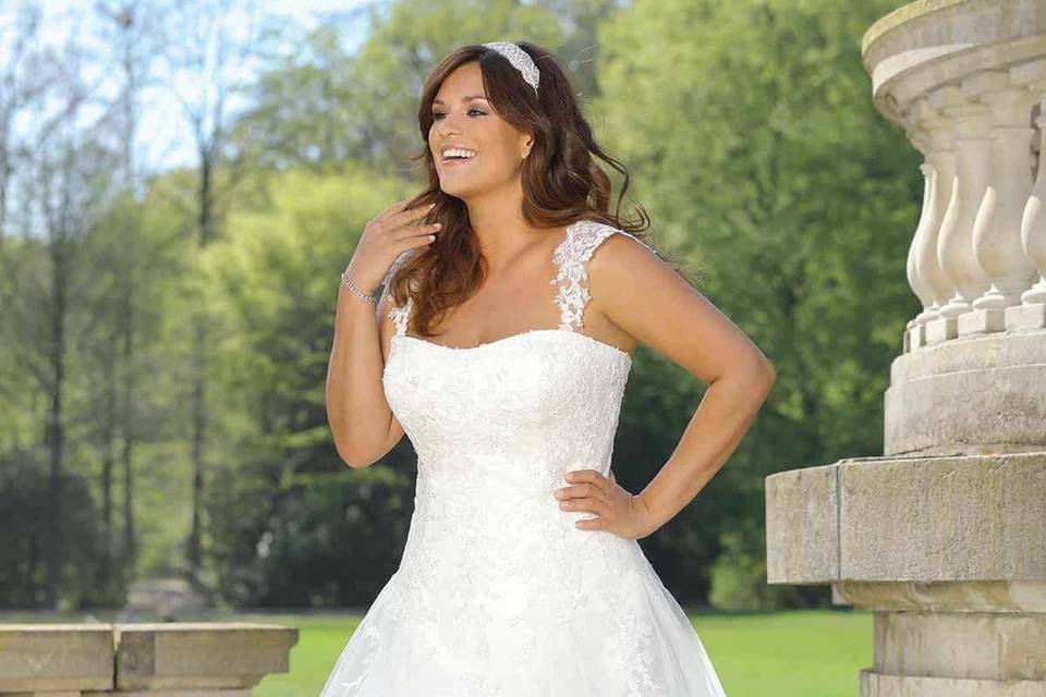 Abito da sposa curvy