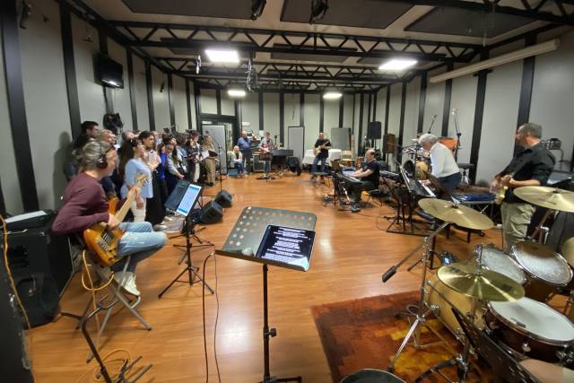 Reharsal in Studios
