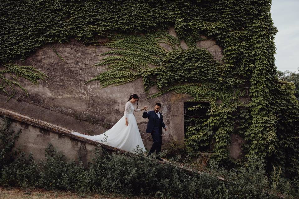 Salt'n'pepper Wedding Portrait