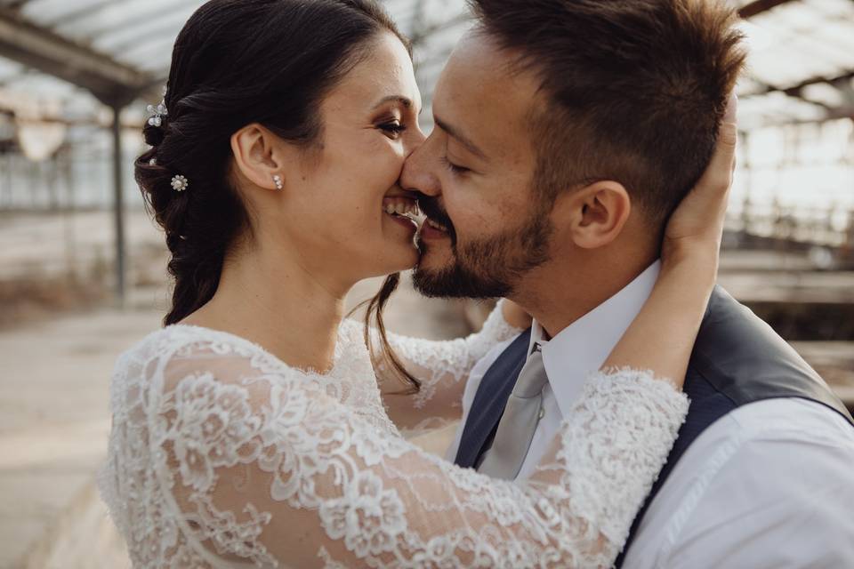 Salt'n'pepper Wedding Portrait