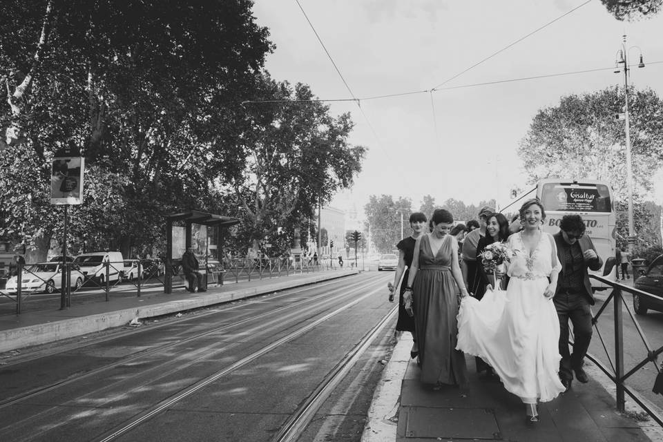 Salt'n'pepper Wedding Portrait