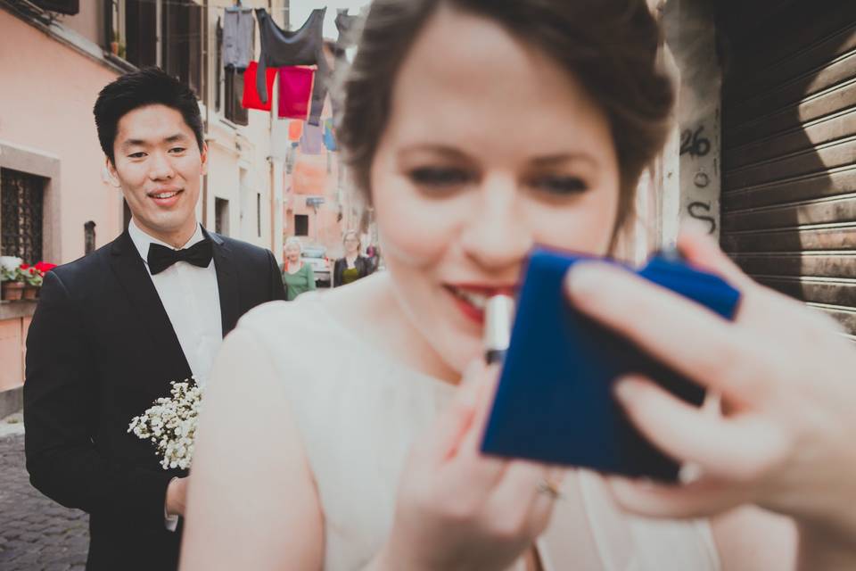 Salt'n'pepper Wedding Portrait