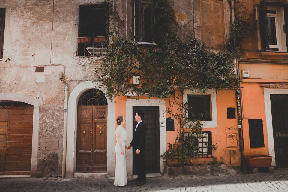 Salt'n'pepper Wedding Portrait