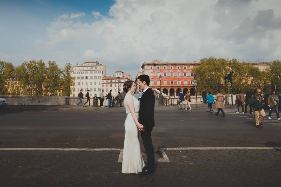 Salt'n'pepper Wedding Portrait