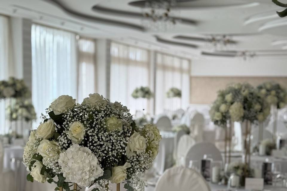 Allestimento tavoli