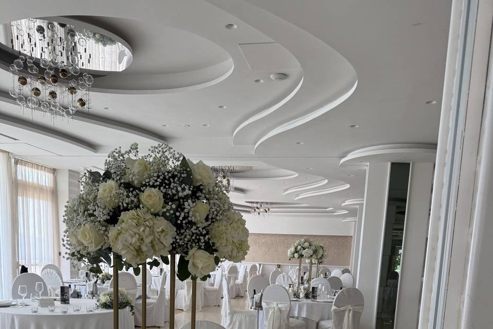 Allestimento tavoli