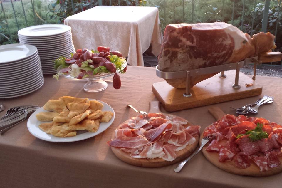 Buffet antipasti