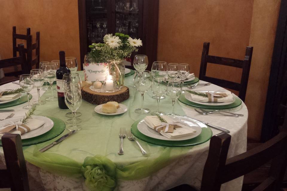 Tavolo in verde