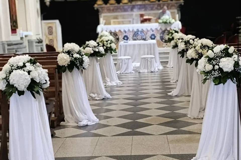 Allestimento chiesa