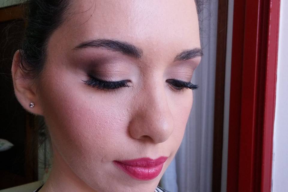 Prova trucco per Isabella