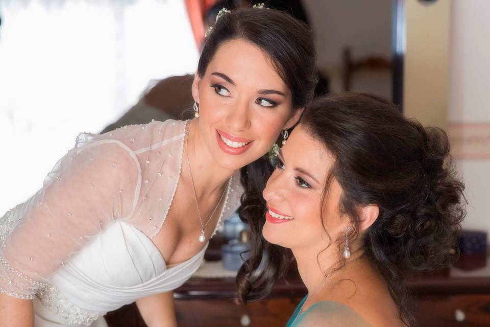 La sposa con la sorella