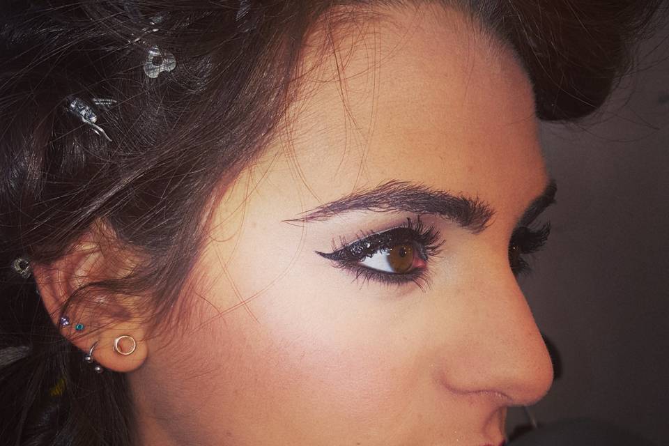 Trucco su Federica