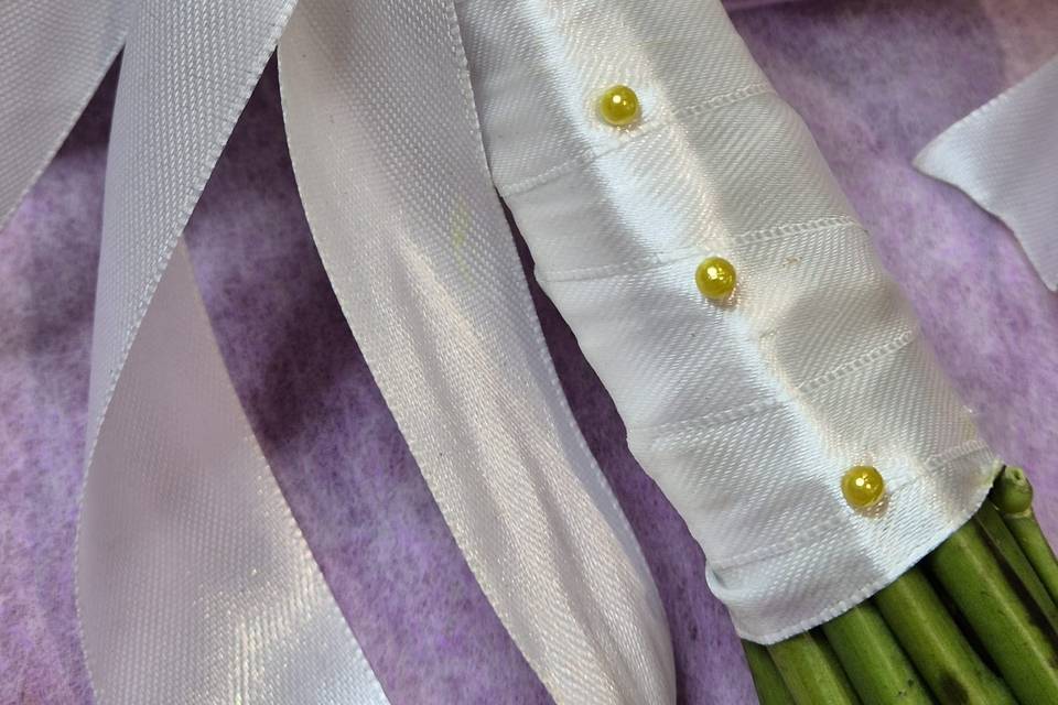 Dettaglio del bouquet sposa