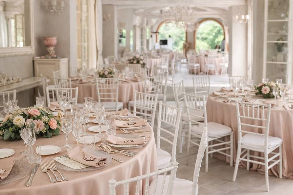 Allestimento romantico
