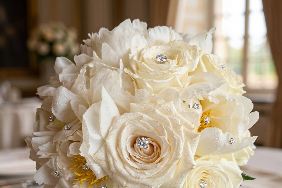 Bouquet peonie