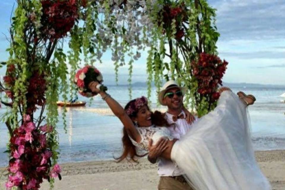 Matrimonio in spiaggia. Philli