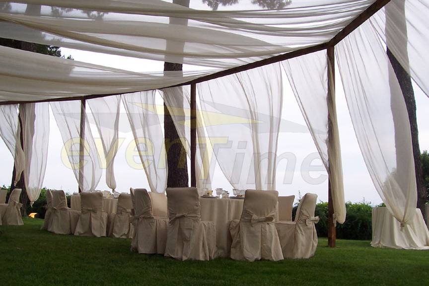 Allestimento matrimonio