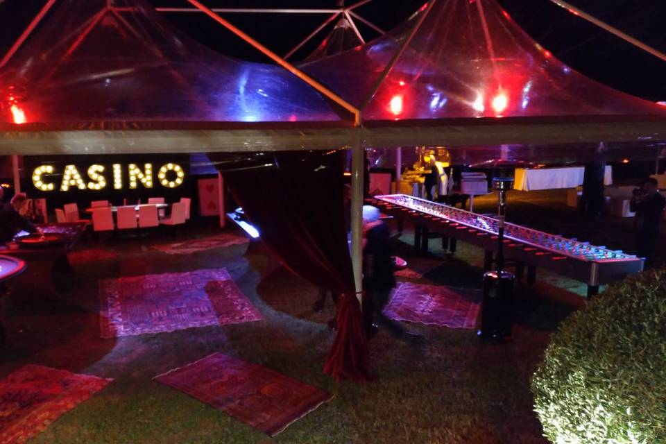 Gazebo cristal per matrimoni