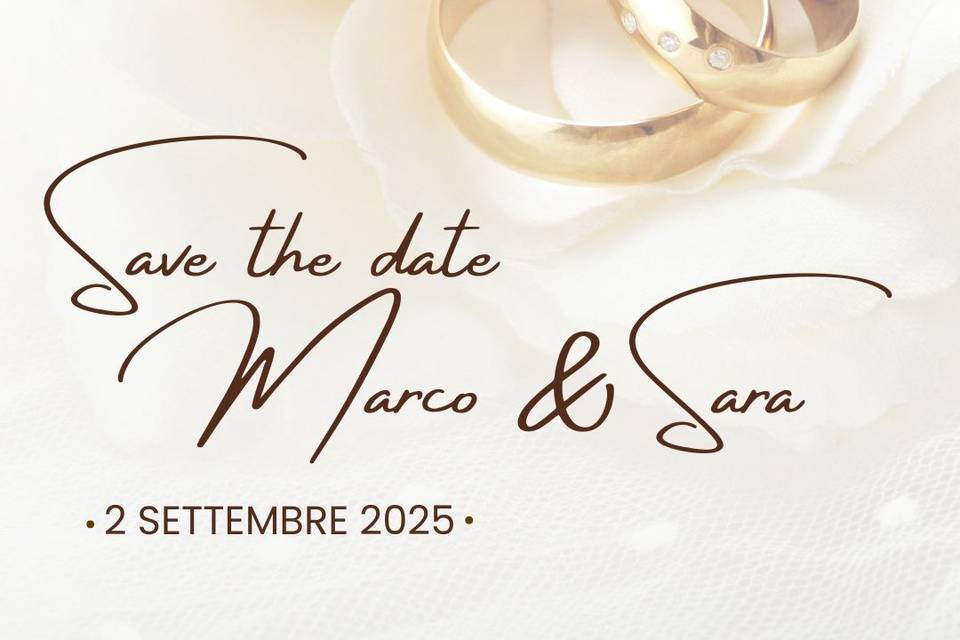 Grafica per Save The Date
