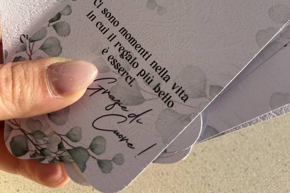 Tag per segnaposto personalizz