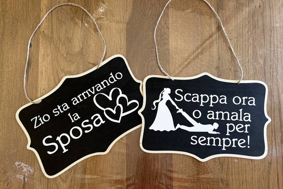 Lavagnette personalizzate