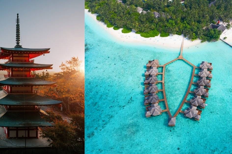 Giappone e Maldive