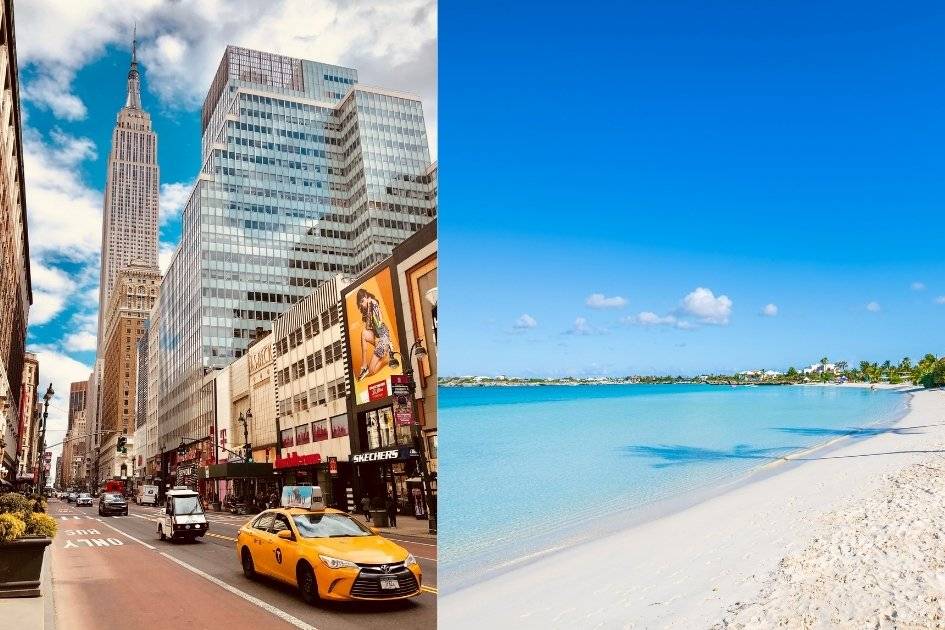 New York e Turks and Caicos