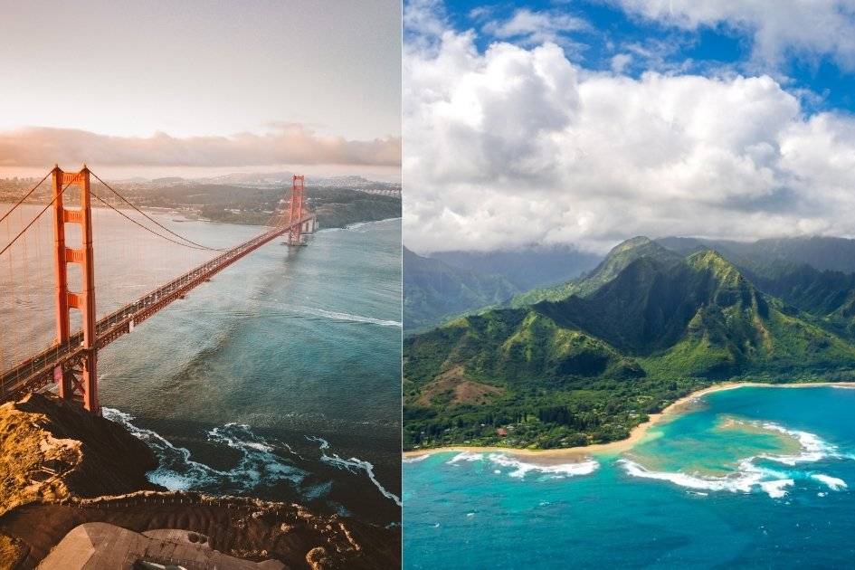 West Coast e Hawaii