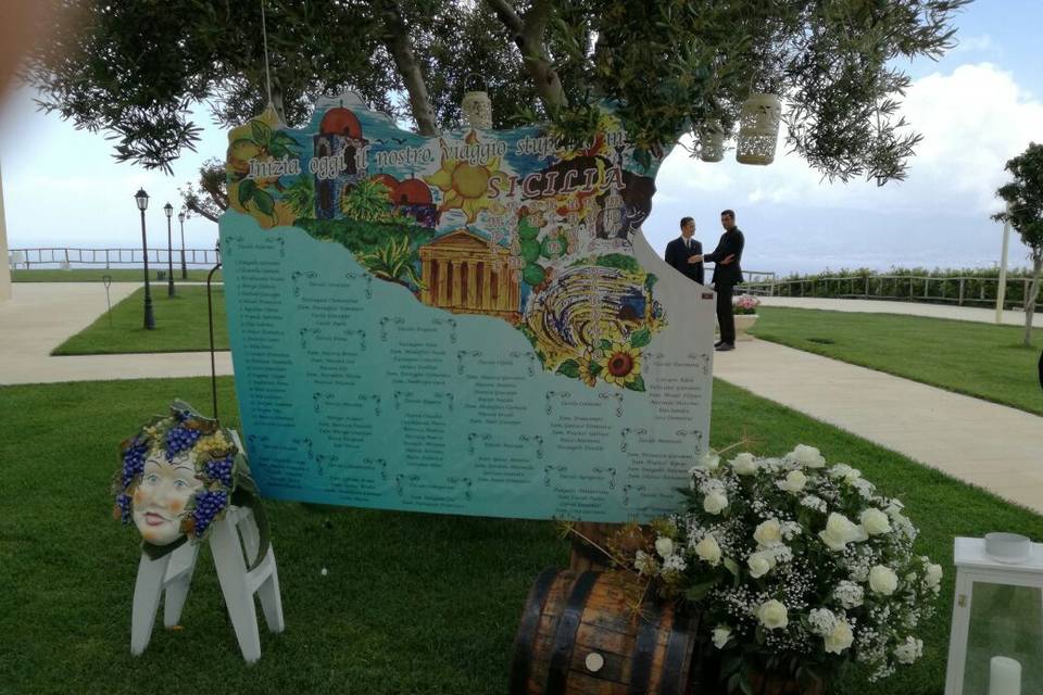 Tableau Marriage  Sicily Style