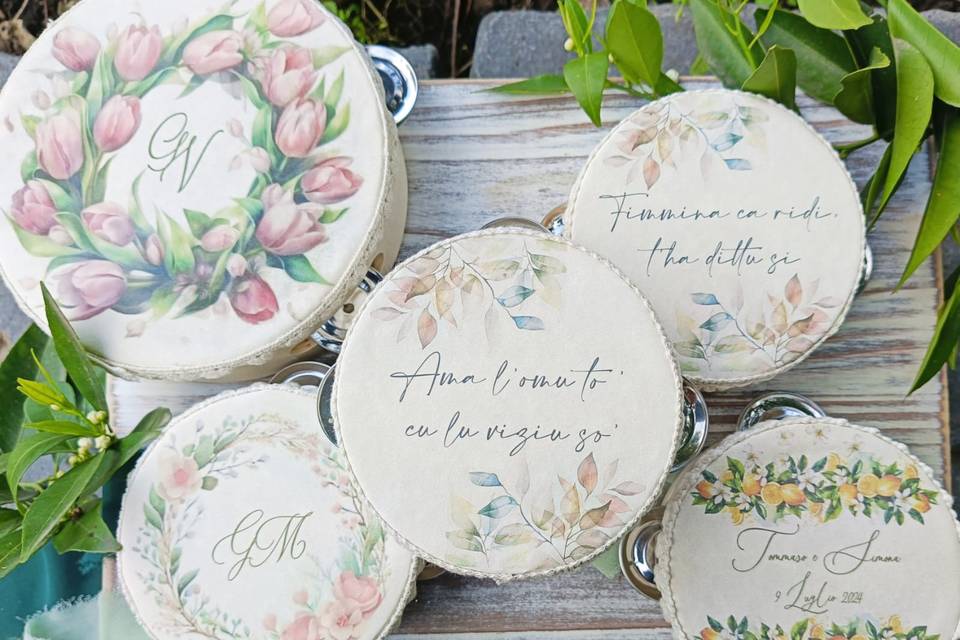 Tamburello personalizzato