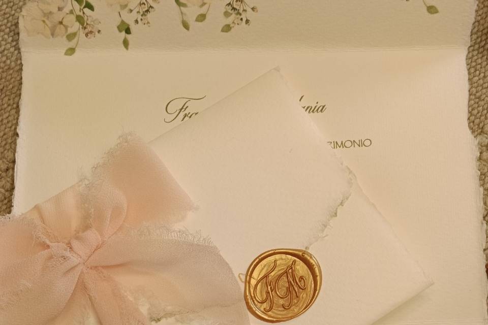 Partecipazioni in carta amalfi
