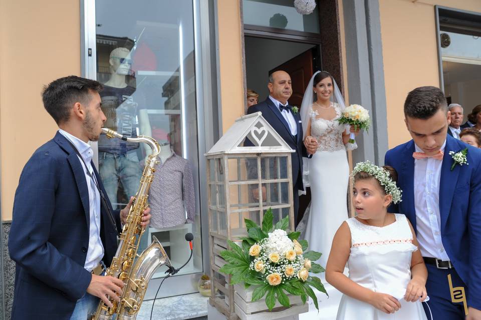 Uscita di casa sposa