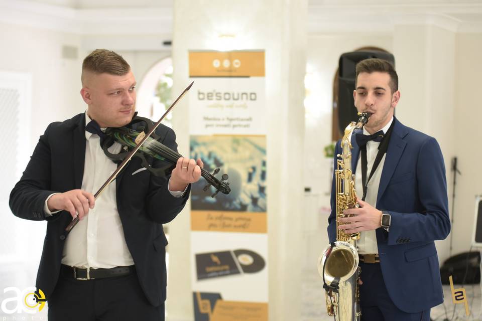 Sax e violino