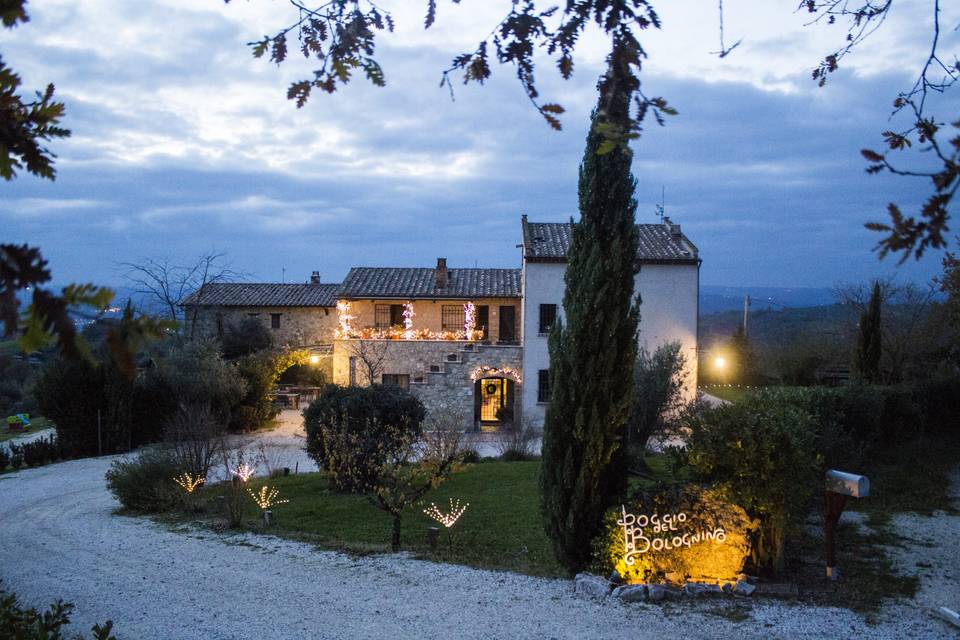 Agriturismo di sera