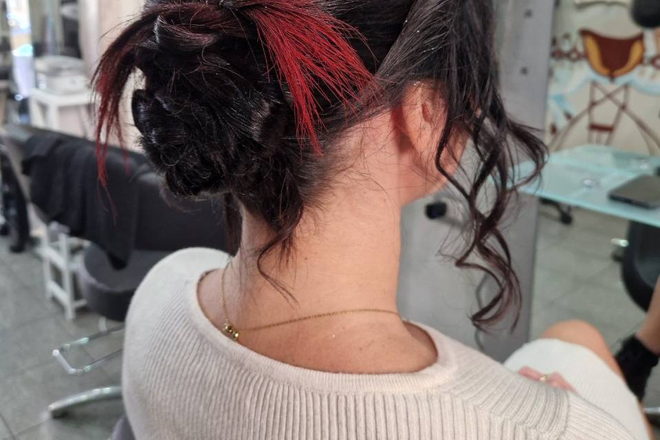 Chignon elaborato