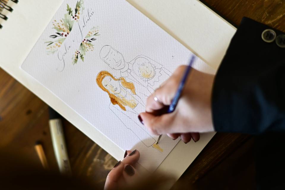 Live sketch
