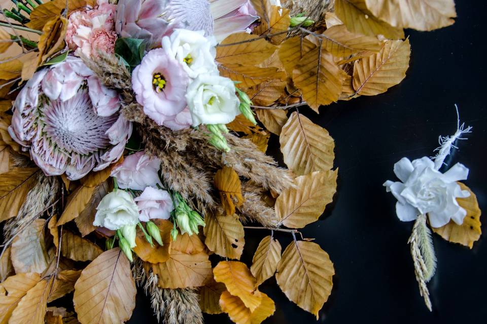 Bridal Bouquet and boutonnière