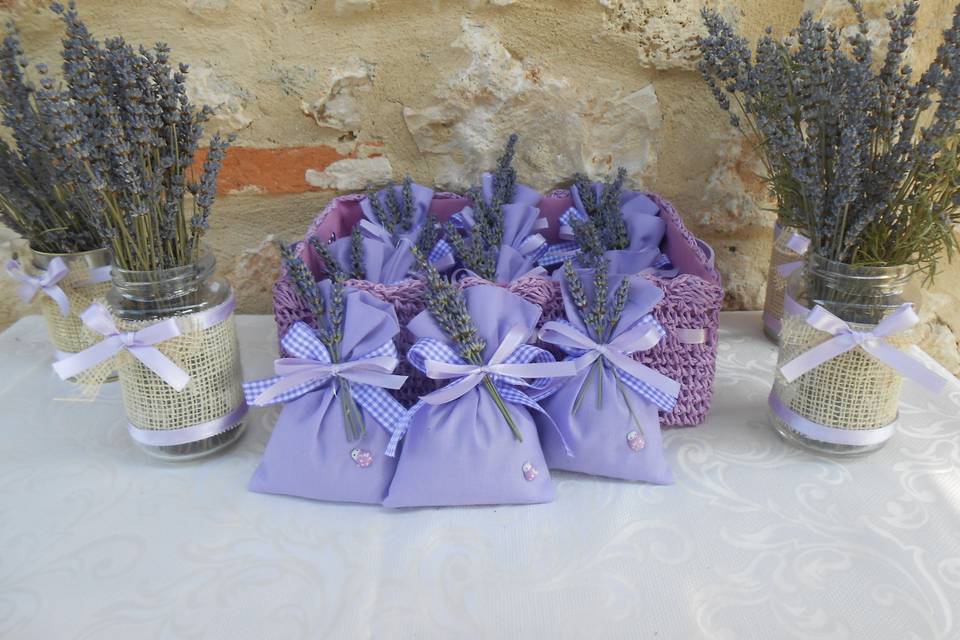 Bomboniere Naturali con Lavanda