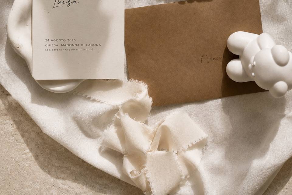 Wedding stationery idea