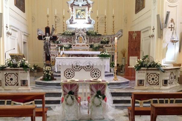 Allestimento chiesa