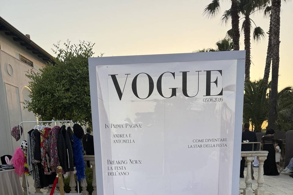 Vogue magazine box