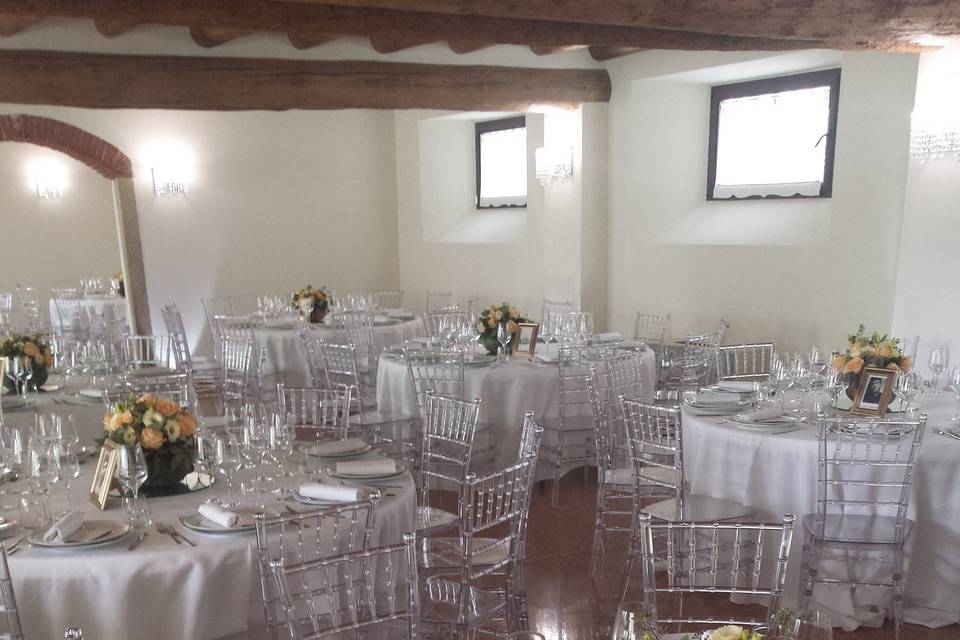 Allestimento tavoli