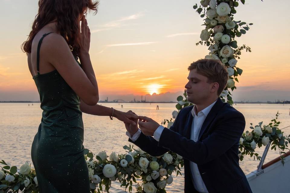 Proposta di matrimonio Venezia