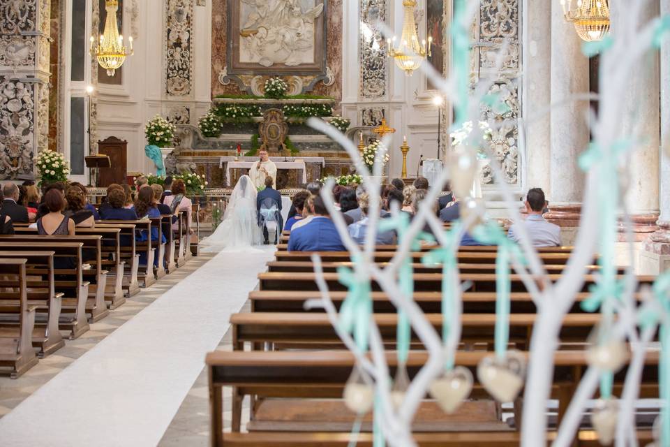 Dettagli interno chiesa