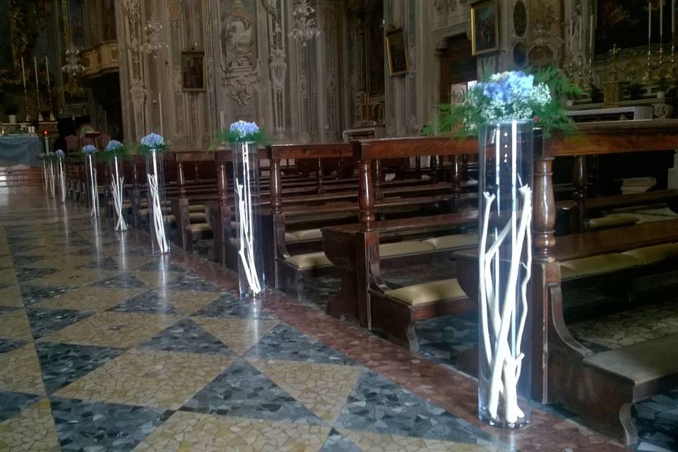 Allestimento chiesa