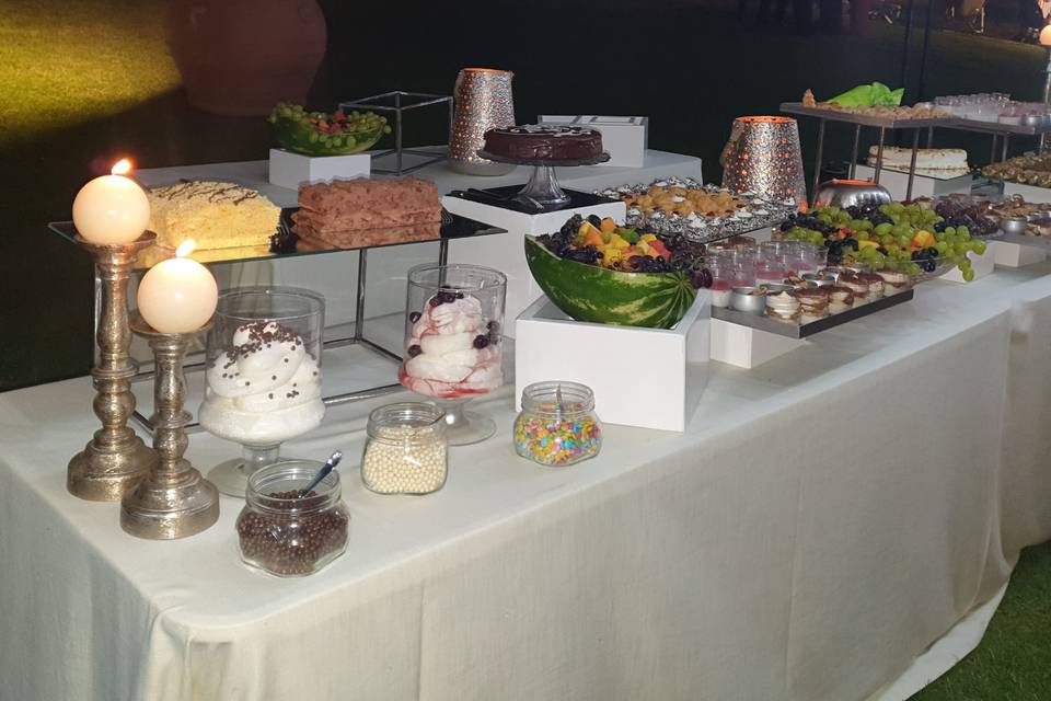 Buffet dolci e frutta