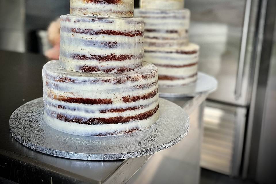 Naked cake nunziali