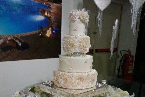 Wedding cake flowe