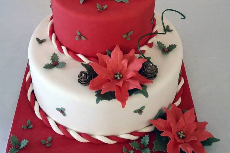 Wedding cake natalizia